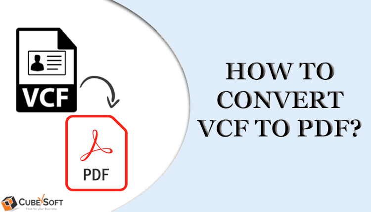 vcard to pdf