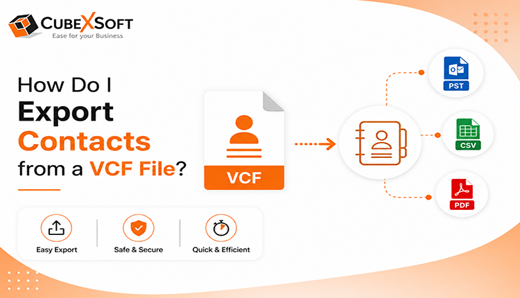 export contacts from vcf