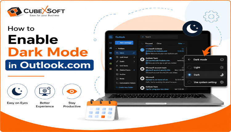 Enable Dark Mode in Outlook.com